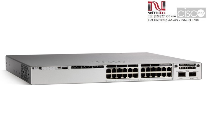 Thiết bị chuyển mạch Switch Cisco C9300-24U-A chính hãng