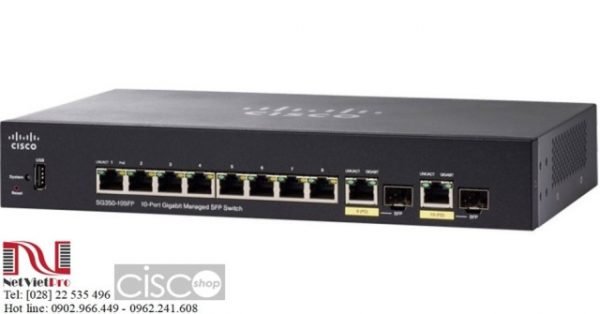 Switch Cisco SG350-10SFP-K9-EU-gia-re