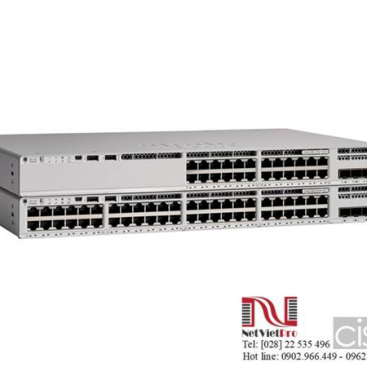 Cisco C9200L-24P-4X-A Switch Catalyst 24 Port PoE+, 4x10G uplink