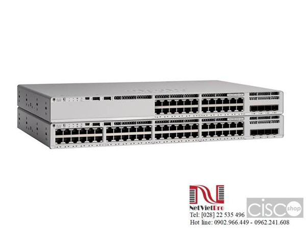 Cisco C9200-24T-A Catalyst 9200 24 Port Data Switch, Network Advantage