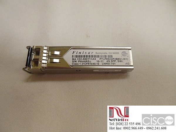 Finisar FTLF8524P2BNV Duplex SFP Transceiver
