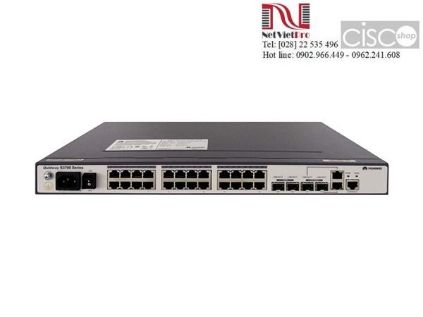Switch Huawei S3700-28TP-EI-AC 24 Ethernet 10/100 ports, 2 Gig SFP