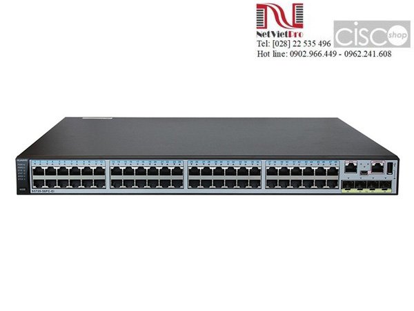 Switch Huawei S5720-56PC-EI-AC 48 Ethernet 10/100/1000 ports 48, 4 Gig SFP
