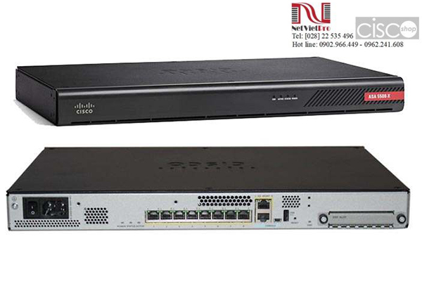 Cisco Firewall ASA5508-K9 with FirePOWER services, 8GE Data, 3DES/AES