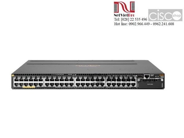 Thiết bị chuyển mạch Switch Aruba 3810M 48G PoE+1-slot (JL074A)