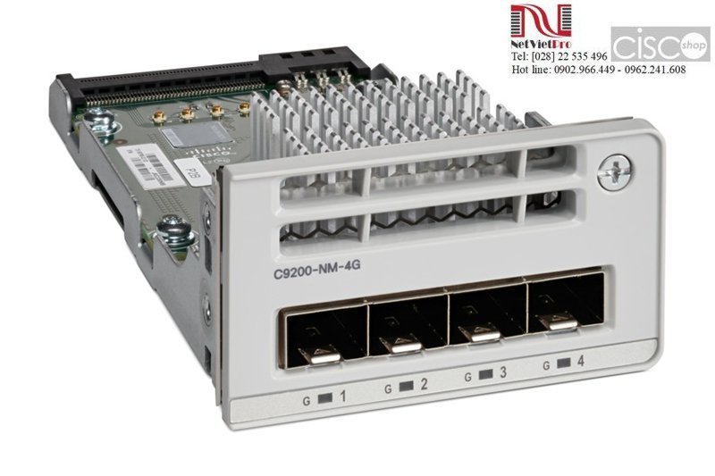 Module Cisco C9200-NM-4G Catalyst 9200 4 x 1GE Network