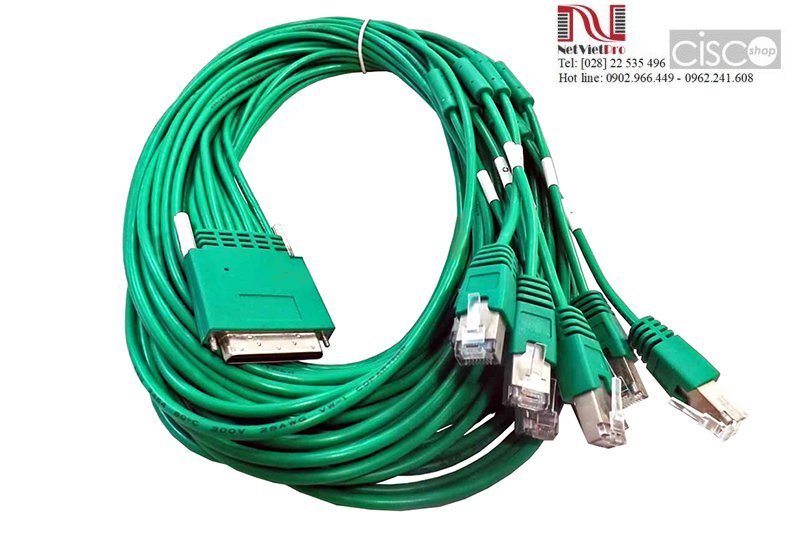 Cáp CAB-HD8-ASYNC 10FT High Density 8-port EIA-232 Async Cable