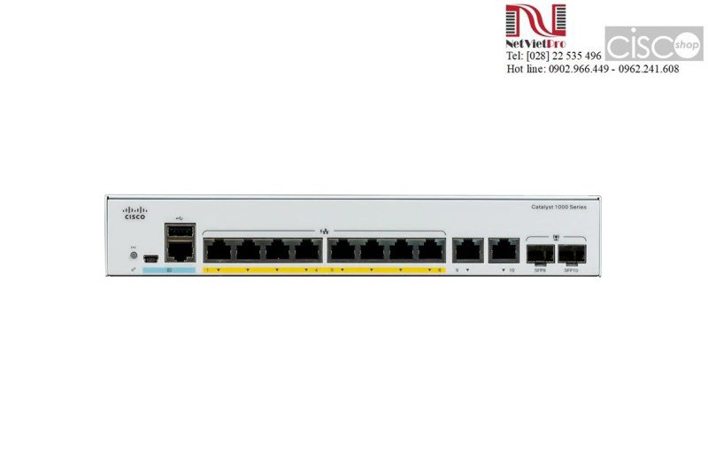 Switch Cisco Catalyst 1000 C1000-8P-2G-L