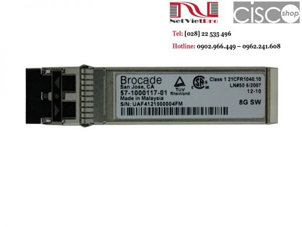 Transceiver SFP Brocade 57-1000117-01 8G SW